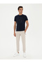 بنطال رياضي طويل من Stone Slim Fit 50284620 -VR049