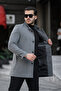 Men's Gray New Season Stamp Coat - 4