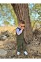 Green Vest Suit Set of 4 (Pantalon Vest, Shirt, Bow Tie) - 3