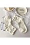 Women's Smiling Emoji Patterned Socks - Set of 4 - Stylish and Comfortable Special Design - 4