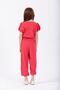 Crew Neck Paca Elastic Fuchsia Color Girls' Two-Piece Set - 4