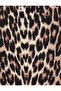 Beige Women's Leopard Blazer Jacket - 6