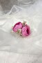 Pink Peony Floral Cipsolu Comb Hair Clip - 2