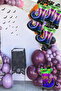 Black Cat with Halloween Boots Foil Balloon Halloween Party Balloon 35X100 cm - 4
