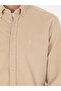 Beige Regular Fit Long Sleeve Shirt 50278523-Vr011 - 7