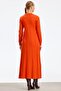 Oranj Thick Pleated Knitwear Dress - 4