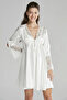 6625 6-Piece Silk Set with Short Nightwear - 2