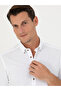 White Slim Fit Long Sleeve Shirt 50265476-Vr013 - 2