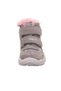 Girl's Gora-Tex Pink Ankle Boots - Gray - 3