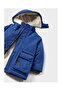 Winter Baby Boy Coat Parka Blue - 3