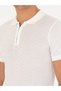 White Slim Fit Polo Neck Knitwear T-Shirt 50265894 -Vr013 - 7