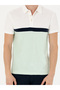 Green Slim Fit Polo Neck T-Shirt 50283240-Vr237 - 6
