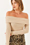 Women's Beige Madonna Collar Camisole Blouse 2210 60251856 - 2