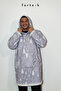 Wearable Tv Blanket Digital Print - Oversized Sweatshirt & Hoodie & Poncho & Fleece