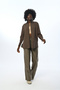 Women's Slim Detailed Oversize Cut Shirt - 3