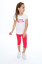 Girl's Little Bloom Printed Capri Suit - 2