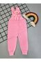 Unisex Baby Kids Knitwear Winter Salopet Jumpsuit with Teddy Bear - 2