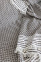 Zikzak (bordured) 170x210 cm cotton sofa cover, sofa bed cover, multi-purpose bedspread - 2