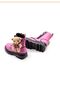 Water Resistant Lace-Up Winter Furry Inner Lined Children's Boots with Teddy Bear - 3