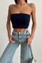 Basic Bra Navy Blue - 3