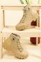 GUJA Kanvas Sneakers CAMEL - 3