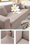 Stretch Elastic Jacquard 3 Seater Sofa Cover Elasticated Seat Cover Seat Cover Sofa Bed Cover