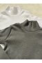 Women's 2-Piece Long Sleeve Ribbed Turtleneck Knitted Camisole Blouse - 3