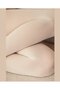 40 Den Micro Matte Mesh Toe Box Body Opaque Pantyhose -Vanilla - 2