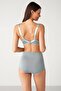 Bianca Piping Bra - Gray - 4