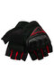 Santa 2 Summer Motorcycle Gloves Black-Red