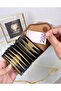 Genuine Leather - Magnetic - Coin Compartment - Accordion Card Holder 2063 - 3