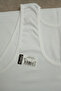 Tutku Women's Rib 100% Cotton Wide Strap White Undershirt 136 Pack of 3 - 4