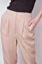 100% Iyocell Flowy Stylish Fabric Flowing Non-See-Through Smart Summer Trousers (Cardigan Jument 60053)-Stone - 7