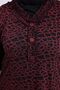 Women's Casual Large Size Hijab Leopard Long Mother Dress - 4
