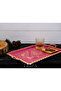 Rectangular Handle Copper Serving Tray 39 cm