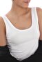 قميص داخلي فسكوزي ناعم للغاية للمنزل والخارج - أبيض - 5