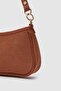 Farme Suede Baguette Bag Brown - 5