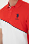 Men's Regular Fit Polo Neck Red T-Shirt 50281946-Vr030 - 7