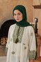 شال بنمط حلقة من سلسلة الجاكار الناعمة