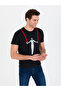 Black Crew Neck Slim Fit T-Shirt 50265409-VR046 - 3