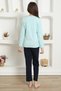 Fashion Line Girls' Combed Cotton Pajama Set 20421 - 3