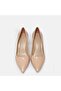 Women's Stiletto 41-42-43-44 Nude Patent Leather - Large Size - 2