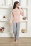 Fashion Line Girls' Combed Cotton Pajama Set 20425 - 4