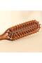 Wooden Toothed Hair Brush Natural Hair Lightener Women's Scalp Massage Comb 19 cm Af-102 - 7