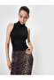 High Neck Sleeveless Slim Fit Tank Top