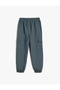 Cargo Jogger Pants with Pockets and Tie Waist - 2