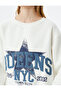 Oversize Sweatshirt Crew Neck College Embroidered Embellished - 5
