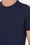 Men's Slim Fit Crew Neck Navy Blue Sweater 50280428-Vr033 - 7