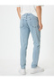 Skinny Fit Buttoned Standard Waist Jeans - 4