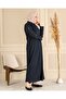Women's Large Size Winter Hijab Top Coat Zippered Top Coat Full Size - 7